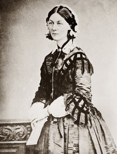 Portrait de Florence Nightingale - Portrait de la philanthrope britannique Florence Nightingale (1820-1910)