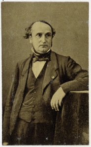 Portrait de Frédéric Sauvage en 1854, inventeur français (1786 - 1857) : concepteur d