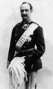 Portrait de Frédéric von Oldenburg (1843-1912) connu sous le nom de Frédéric VIII, roi du Danemark de 1906 à 1912. - Unknown photographer