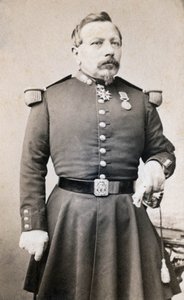 Portrait du général Plombin. Photographie du 19ème siècle - Unknown photographer