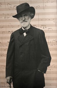 Portrait de Giuseppe Verdi (photo) - Unknown photographer