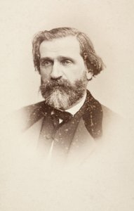 Portrait de Giuseppe Verdi - Unknown photographer