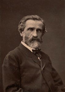 Portrait de Giuseppe Verdi, célèbre compositeur