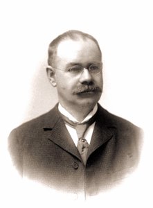 Portrait de Hermann Hollerith (1860-1929), statisticien américain