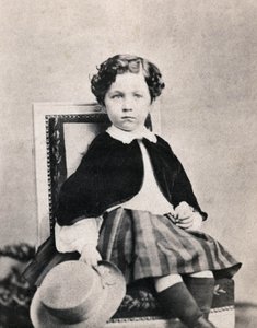 Portrait du Prince Impérial Eugène Louis Napoléon Bonaparte (1856-1879), fils de Napoléon III. Photographie anonyme prise à Fontainebleau en juin 1860 - Unknown photographer