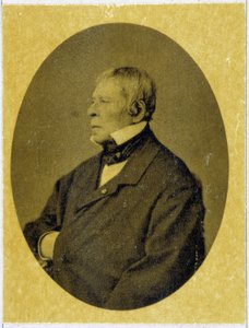 Portrait de Jean Auguste Dominique Ingres (1780 - 1867) en 1841.