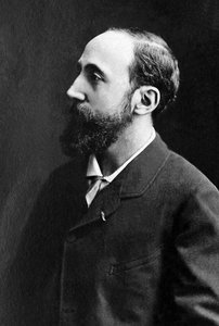 Portrait de Jules Claretie (1840-1888), romancier français. - Unknown photographer