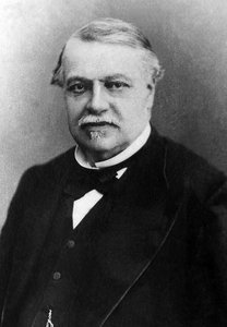 Portrait de Léon Say (1826-1896), homme politique français. - Unknown photographer
