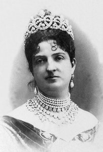 Portrait de Marguerite de Savoie Genes (1851-1926), reine d