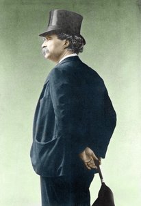 Portrait de Mark Twain (1835-1910) - Unknown photographer
