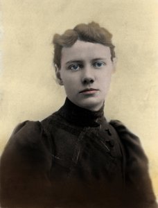 Portrait de Nellie Bly (Elizabeth Jane Cochrane) 1864-1922 journaliste américaine - Unknown photographer
