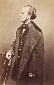 Portrait de Richard Wagner - Unknown photographer