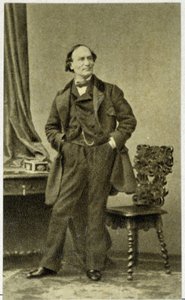 Portrait de Robert Houdin en 1855 (magicien français du XIXe siècle)