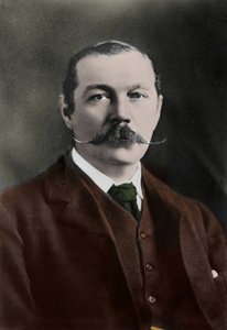 Portrait de Sir Arthur Conan Doyle (1859-1930), écrivain anglais, créateur du personnage de « Sherlock Holmes » - Unknown photographer