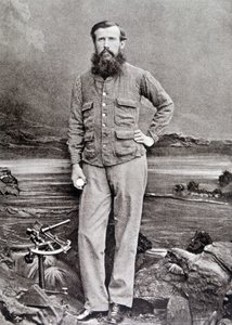 Portrait de Speke, explorateur britannique (1827 - 1864) - Unknown photographer