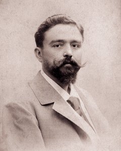 Portrait du compositeur et pianiste Isaac Albeniz (1860-1909) à l