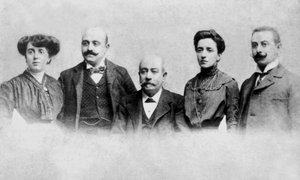 Portrait de la famille Fino - Unknown photographer
