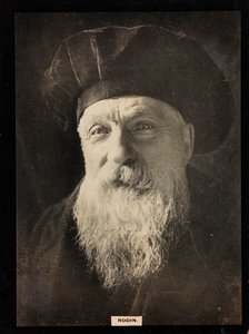 Portrait du sculpteur français Auguste Rodin (1840-1917) - Unknown photographer