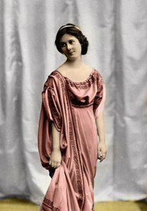 Portrait de la danseuse Isadora Duncan - Unknown photographer
