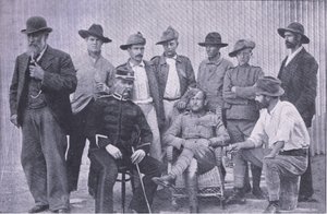 Prisonniers à la prison de Pietersburg, Noël