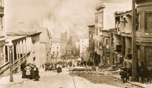 Tremblement de terre et incendie de San Francisco - Unknown photographer