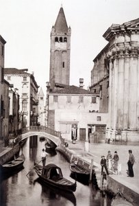 Quartier San Giovanni e Paolo à Venise - photographie, fin 19ème siècle - Unknown photographer