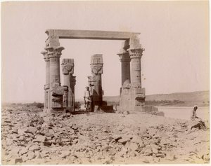 Le Kiosque Romain de Qertassi (aujourd