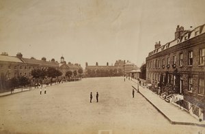 Les casernes royales de la marine à Chatham, Kent, Royaume-Uni, fin du 19e siècle - Unknown photographer