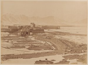 Le cantonnement de Sherpur, vers 1879