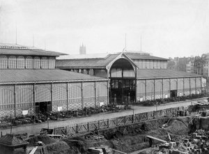 Le marché central de Paris (pavillons Balard), fin du XIXe siècle - Unknown photographer
