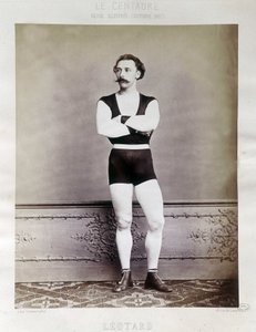 Le gymnaste Jules Leotard - dans « le Centaure » d