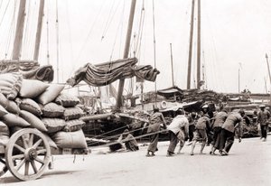 Le port de Hong Kong vers 1880 - Unknown photographer