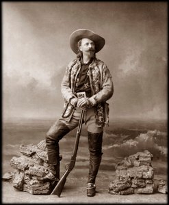 William Frederick Cody - Connu sous le nom de Buffalo Bill - Portrait de Buffalo Bill (1846-1917), Colonel William Cody
