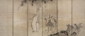 Su Shi So Shoku et Pan Lang Han Ro, début des années 1600 - Unkoku Tōgan