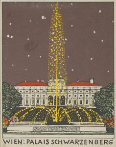 Vienne : Palais Schwarzenberg, 1908