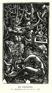 Famille de Satyres - Urs  Graf