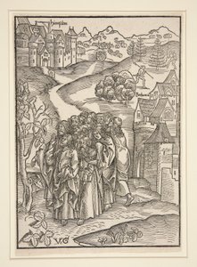 Christ maudissant le figuier stérile - Urs Graf