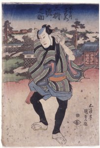 Mimasu Gennosuke dans le rôle de Kinoshitagawa Yoemon