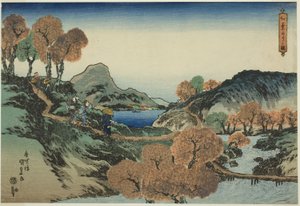 Regarder les érables - Utagawa Kunisada