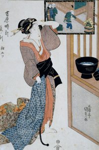 Heure du tigre, septième heure du matin, vers 1818, estampe d