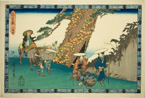 Acte 8 (Hachidanme), de la série "La Vengeance des Fidèles Retainers (Chushingura)" - Utagawa Hiroshige