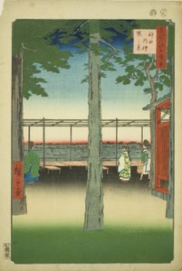 Aube au sanctuaire Kanda Myojin (Kanda Myojin akebono no kei), de la série "Cent vues célèbres d