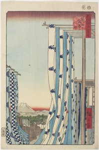 Rue des teinturiers, Kanda, novembre 1857