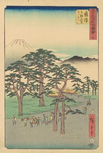 Fujisawa-shuku - Utagawa Hiroshige