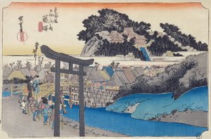 Fujisawa : le temple bouddhiste Yugyo-ji ou Shojoko-ji de la secte Ji, de la série 