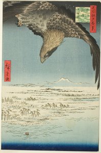Fukagawa Susaki et Jumantsubo, de la série "Cent Vues Célèbres d