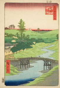 Rivière Furukawa, Hiroo (Hiroo Furukawa), n° 22 de la série "Cent vues célèbres d