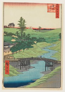 Rivière Furukawa, Hiroo, 1856 - Utagawa Hiroshige