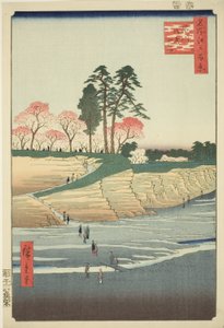 Colline de Goten à Shinagawa, de la série "Cent vues célèbres d