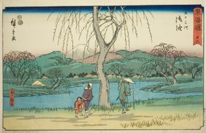 Goyu : Plaine de Motono le long de l